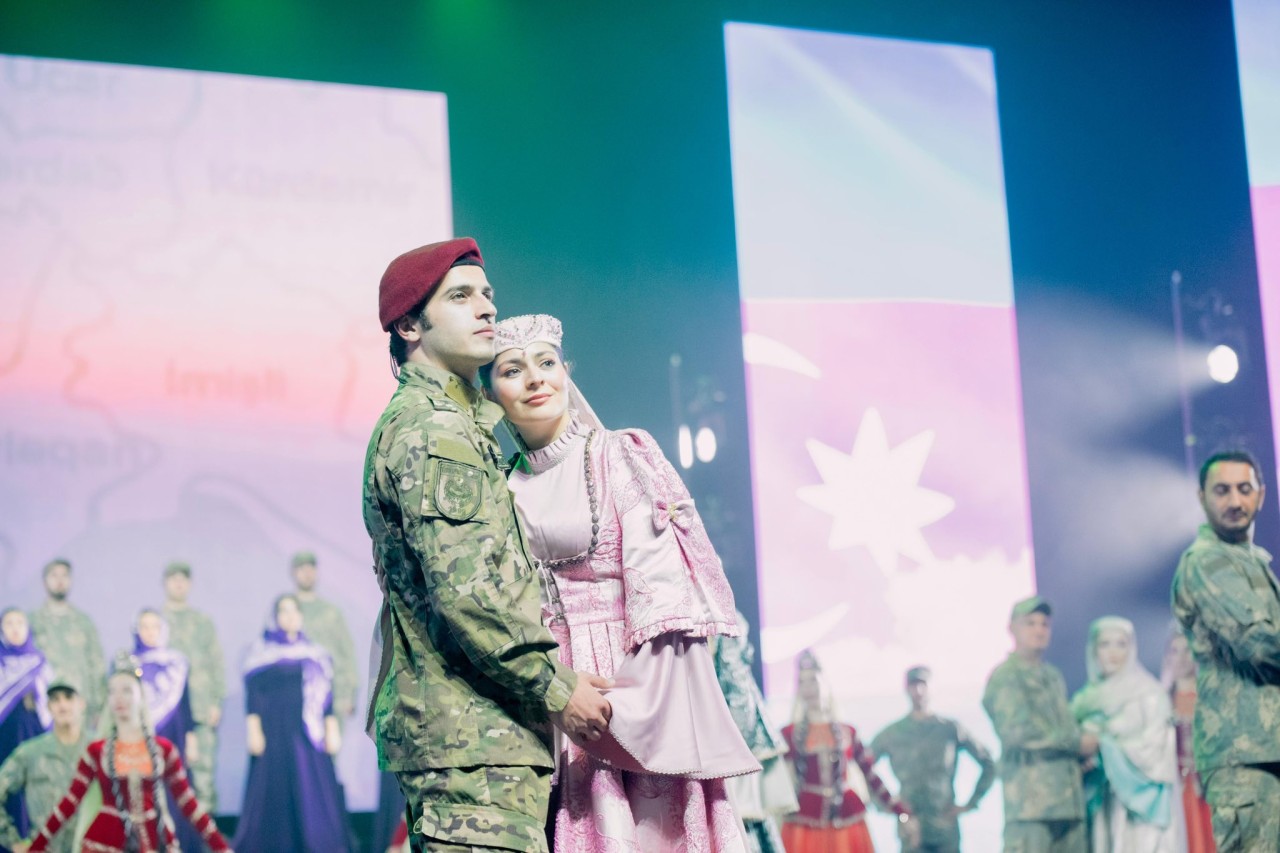 “Zəfər Andı” bədii kompozisiyası təqdim edildi - FOTOLAR