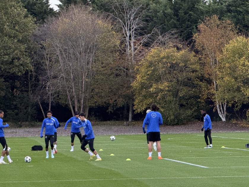 "Çelsi" "Qarabağ"la oyuna belə hazırlaşır - FOTOLAR