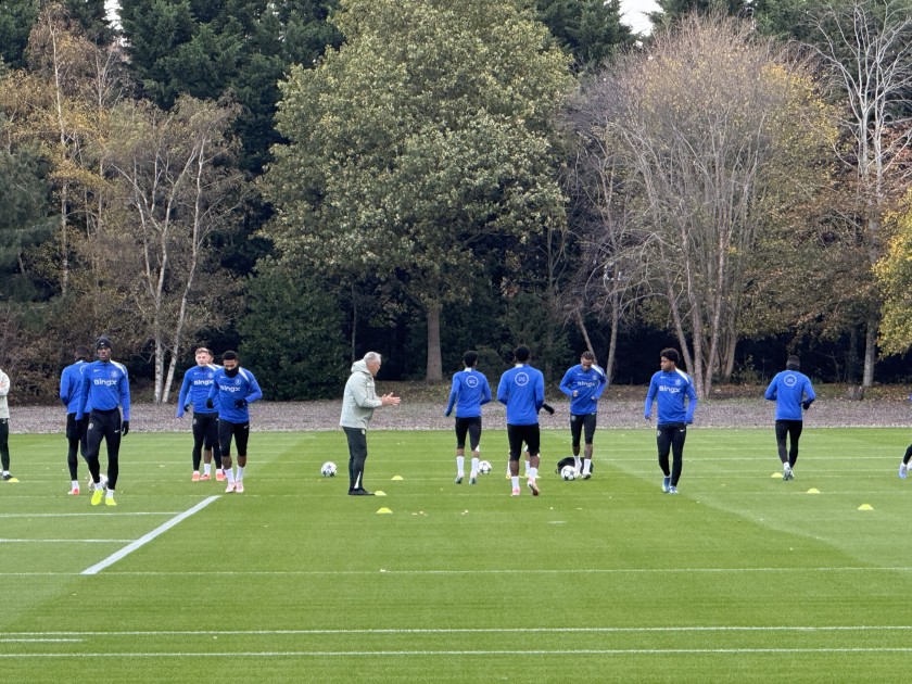 "Çelsi" "Qarabağ"la oyuna belə hazırlaşır - FOTOLAR