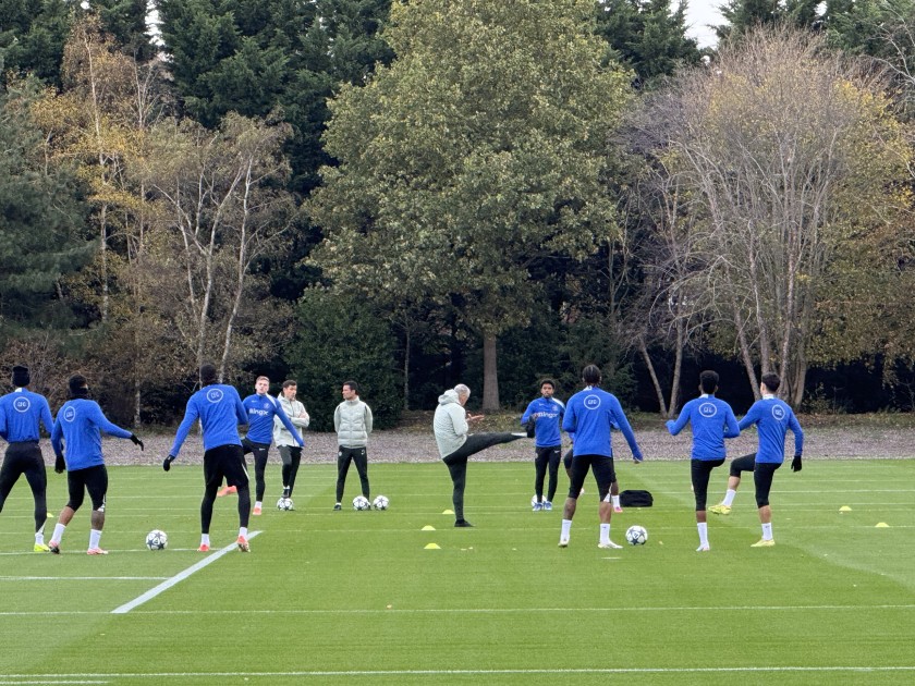 "Çelsi" "Qarabağ"la oyuna belə hazırlaşır - FOTOLAR