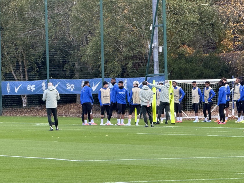"Çelsi" "Qarabağ"la oyuna belə hazırlaşır - FOTOLAR