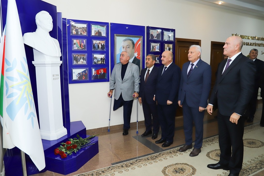 YAP Nəsimi rayon təşkilatı Zəfər Gününə həsr olunmuş tədbir keçirdi - FOTOLAR