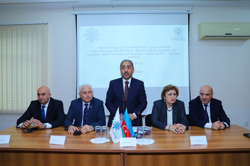 YAP Nəsimi rayon təşkilatı Zəfər Gününə həsr olunmuş tədbir keçirdi - FOTOLAR