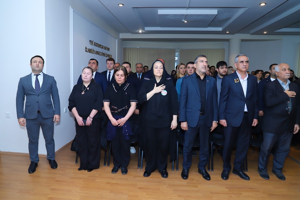 YAP Nəsimi rayon təşkilatı Zəfər Gününə həsr olunmuş tədbir keçirdi - FOTOLAR