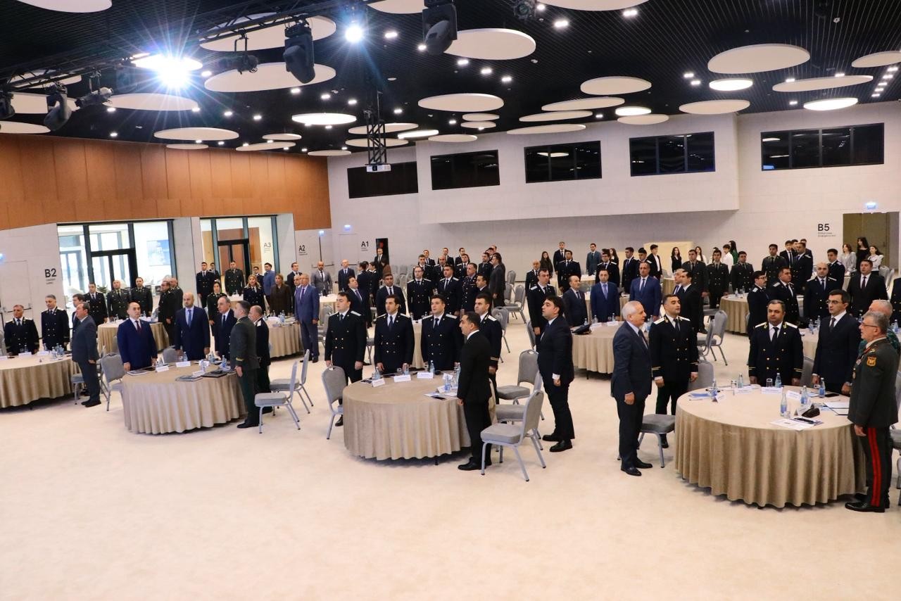 Baş prokuror Zəngilandakı konfransda - FOTOLAR