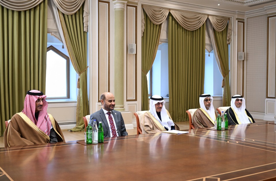 İlham Əliyev qəbul keçirdi - FOTOLAR