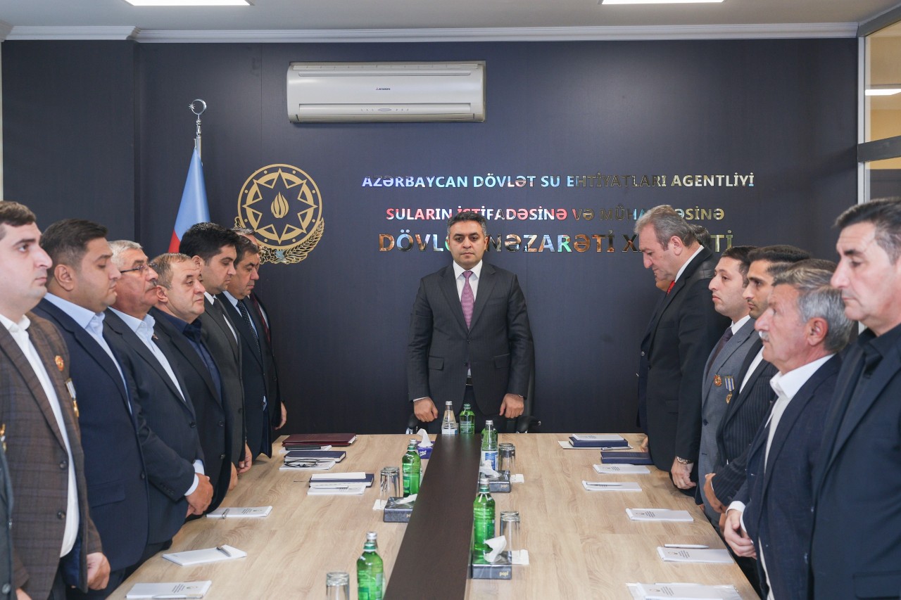 SİMDNX-da Vətən müharibəsi iştirakçıları ilə görüş keçirilib - FOTOLAR