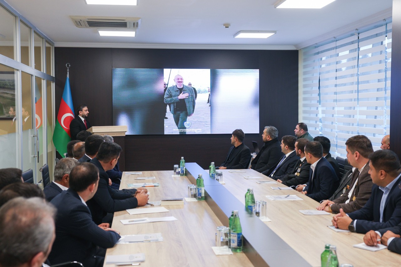 SİMDNX-da Vətən müharibəsi iştirakçıları ilə görüş keçirilib - FOTOLAR