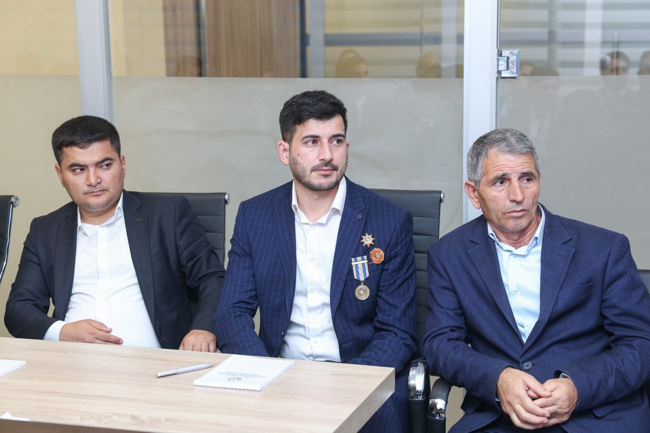 SİMDNX-da Vətən müharibəsi iştirakçıları ilə görüş keçirilib - FOTOLAR