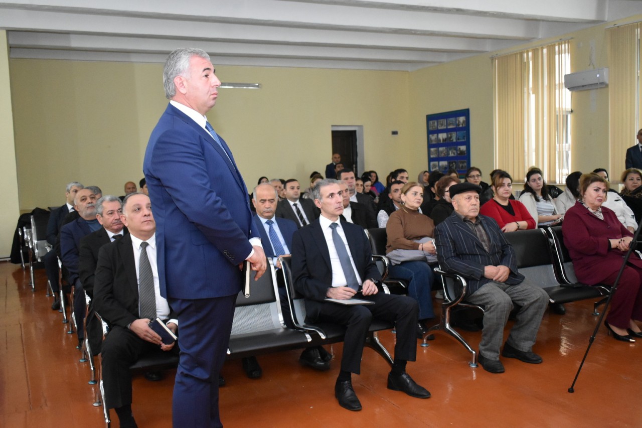 İcra başçısı Elşad Həsənov sakinlərlə görüşdü - FOTOLAR