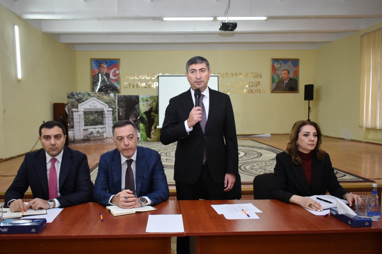 İcra başçısı Elşad Həsənov sakinlərlə görüşdü - FOTOLAR