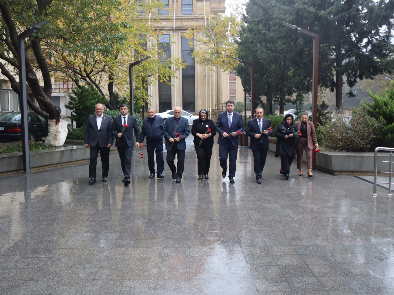 Zəfər Gününün beşinci ildönümünə həsr olunmuş tədbir keçirildi - FOTOLAR