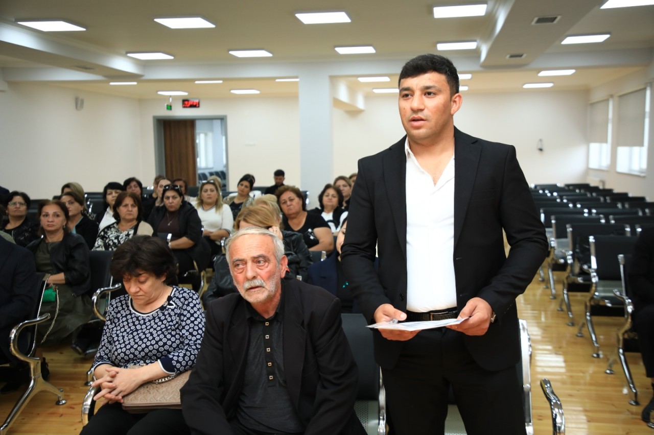 Niyazi Bayramov vətəndaşlarla görüşdü - FOTOLAR