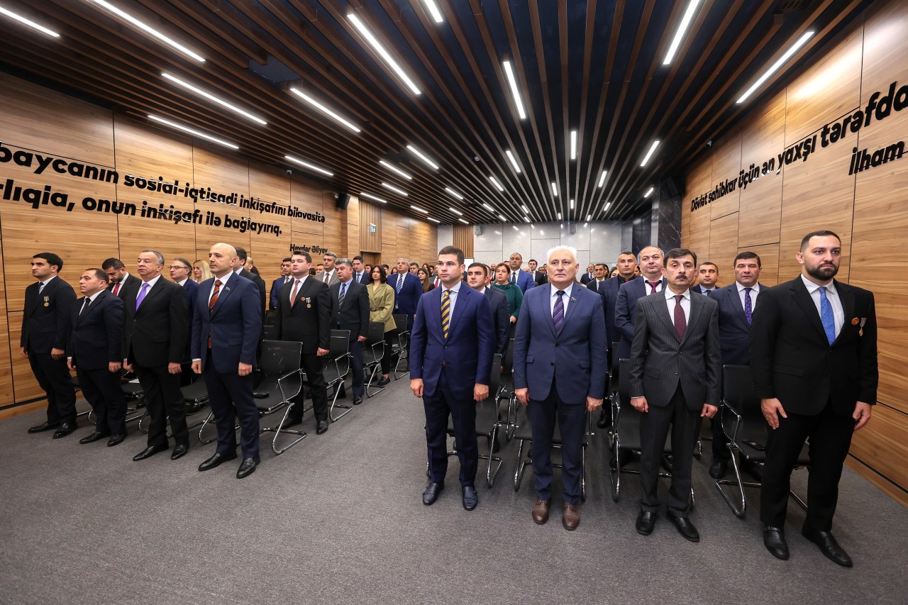 Zəfər Gününə həsr olunmuş tədbir keçirildi - FOTOLAR