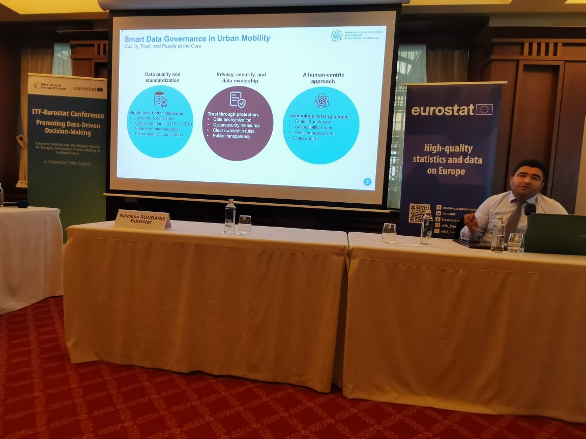 Sofiyada Bakının “Rəqəmsal əkiz”i layihəsi təqdim olunub - FOTOLAR