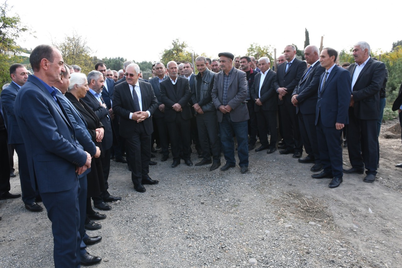 Ağdamda Zəfər Gününə həsr olunmuş ağacəkmə aksiyası təşkil edilib - FOTOLAR