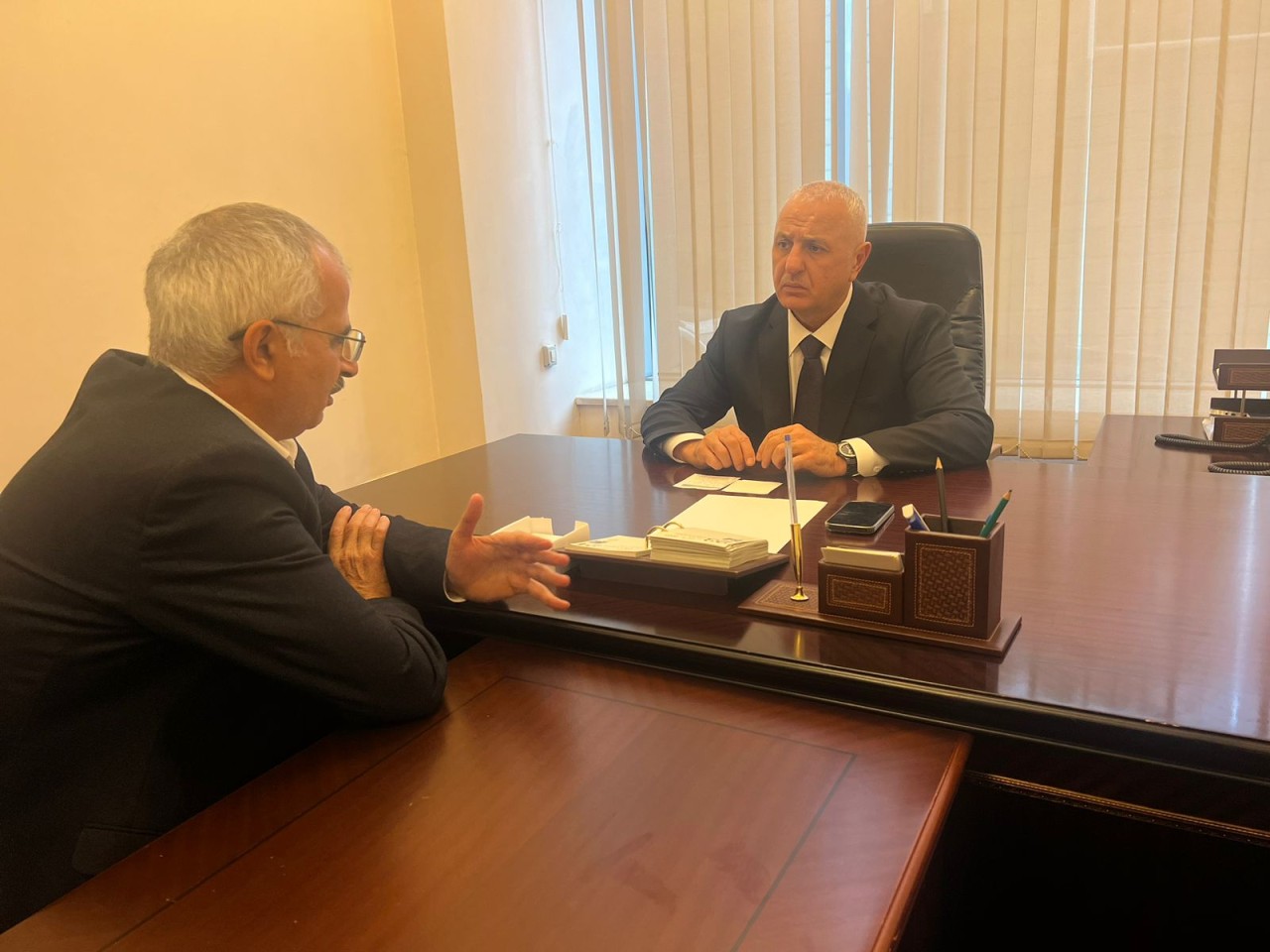 Ülvi Quliyev vətəndaşları qəbul etdi - FOTOLAR