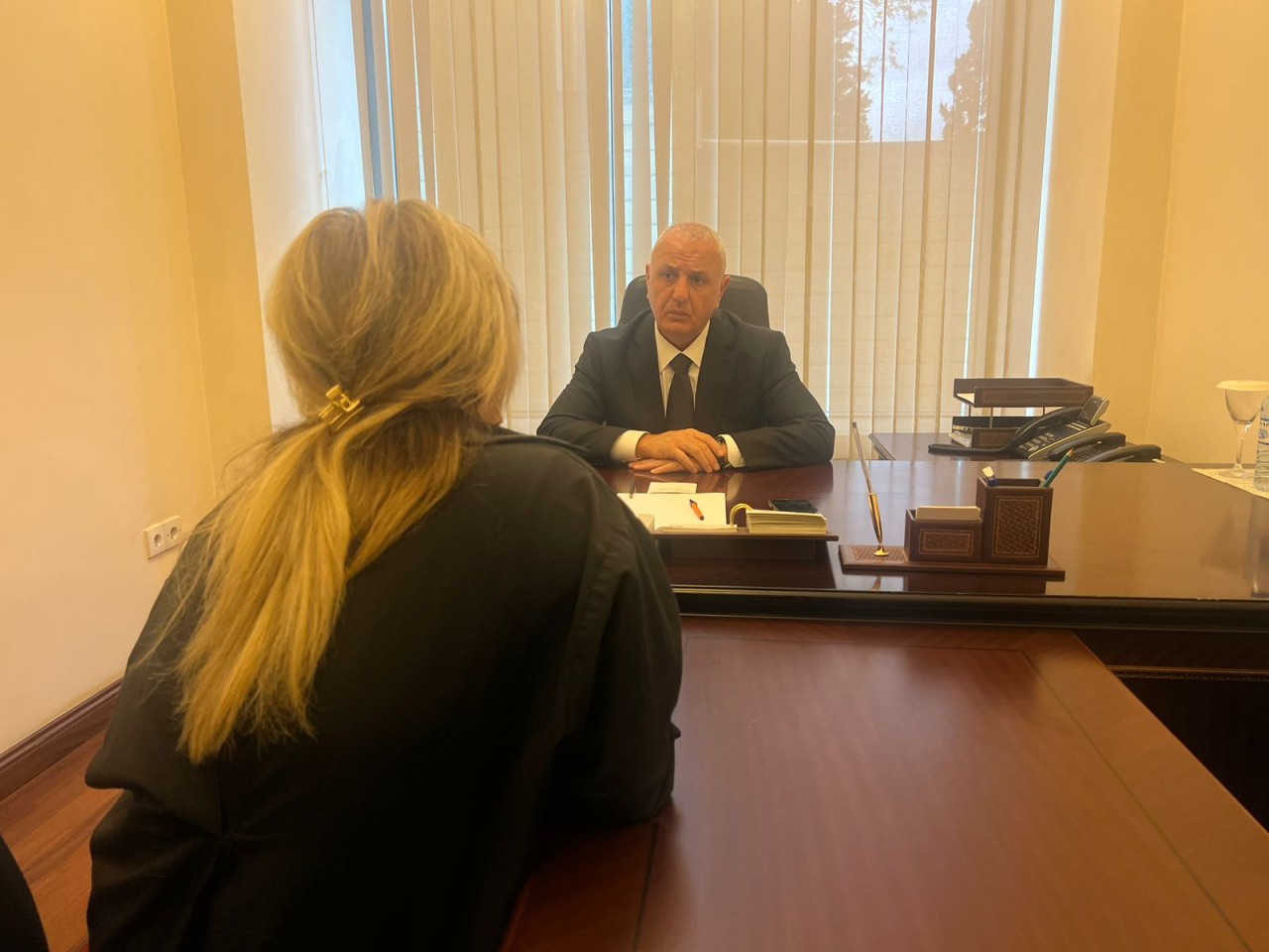 Ülvi Quliyev vətəndaşları qəbul etdi - FOTOLAR