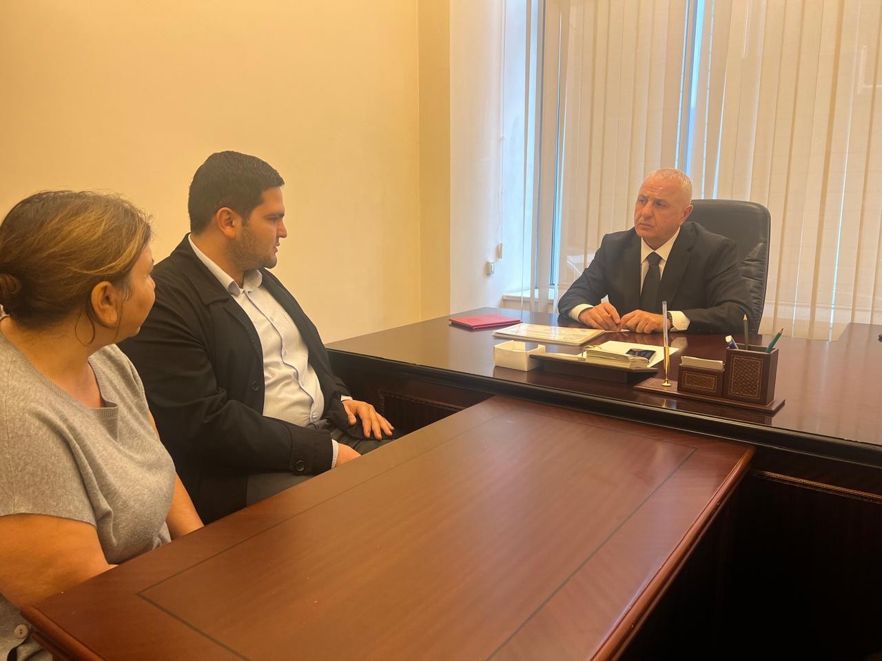 Ülvi Quliyev vətəndaşları qəbul etdi - FOTOLAR