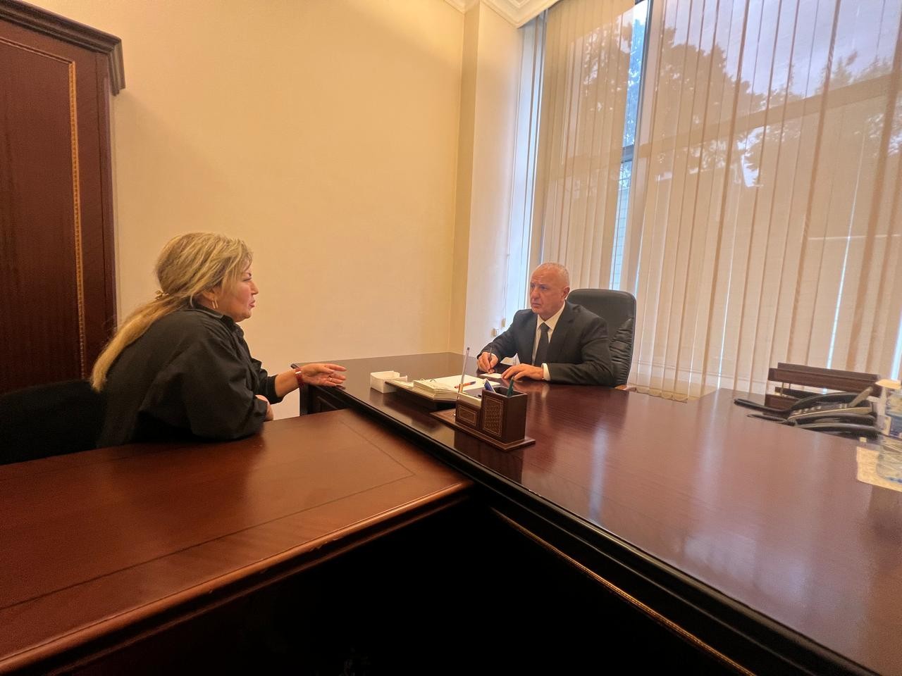 Ülvi Quliyev vətəndaşları qəbul etdi - FOTOLAR