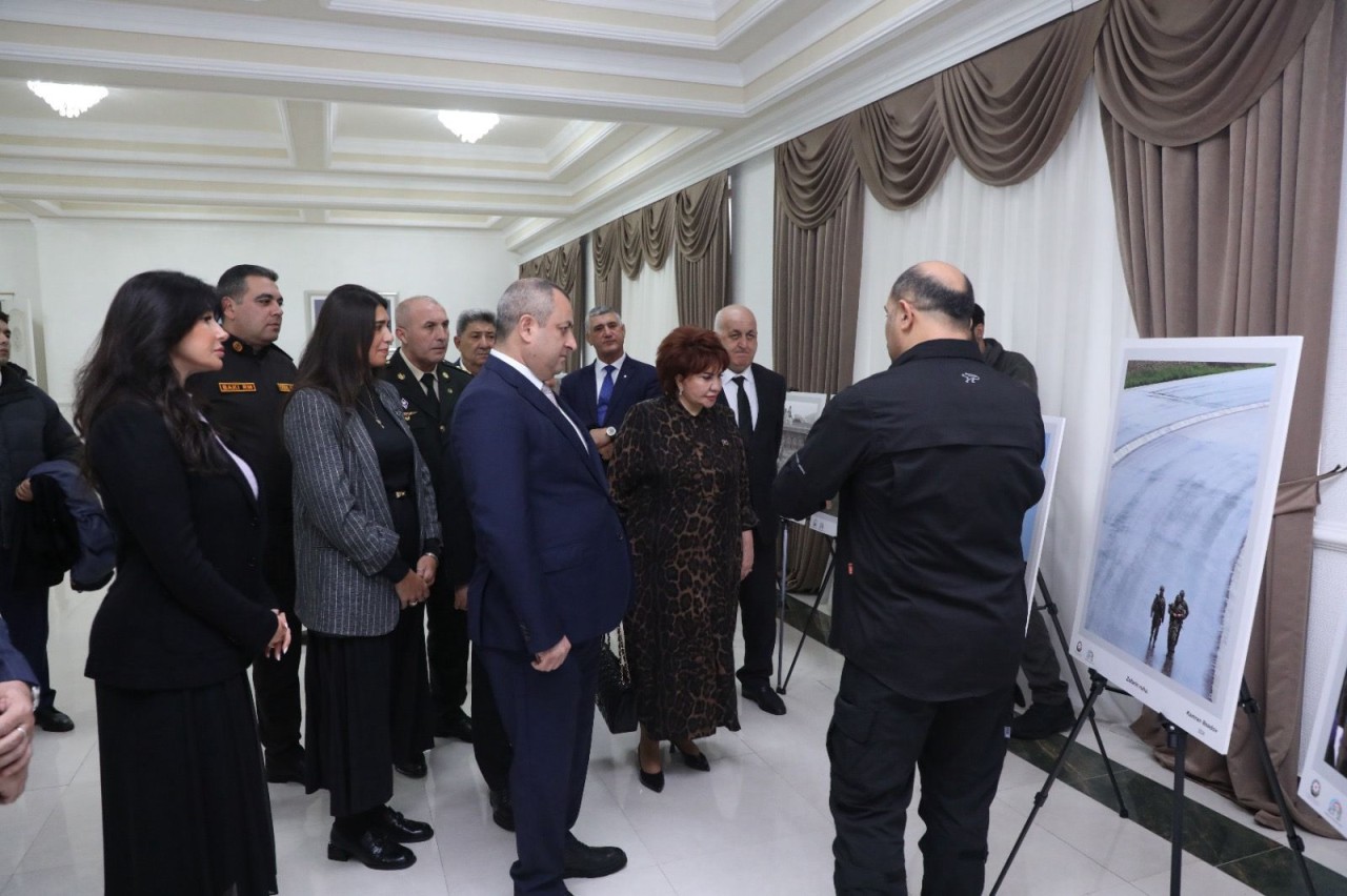 Suraxanıda Zəfər gününə həsr olunmuş tədbir keçirilib - FOTOLAR