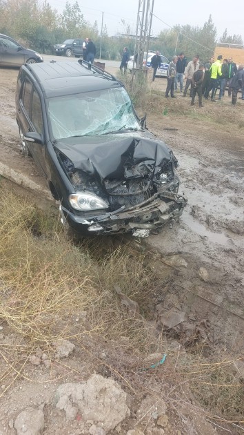 Salyanda qəzada yaralanan şəhid atasıdır - YENİLƏNİB (VİDEO)