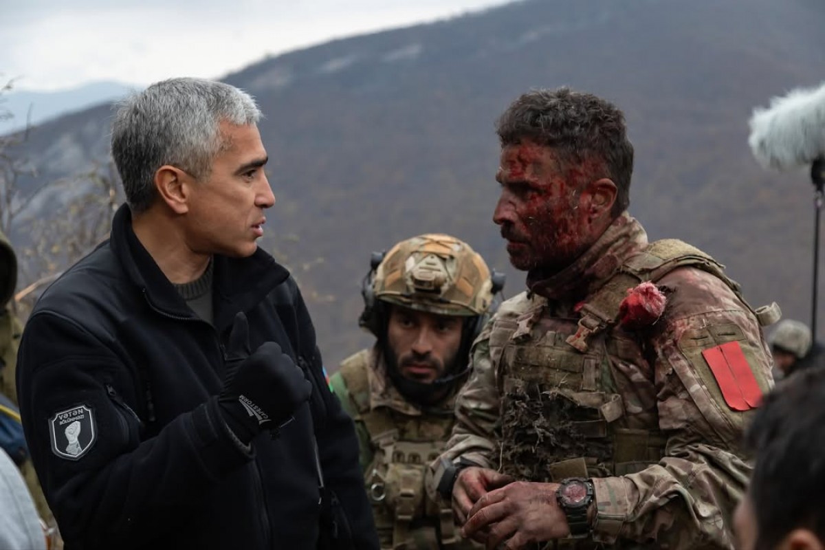 Vətən müharibəsindən bəhs edən "44" filminin çəkilişləri başa çatdı - FOTOLAR