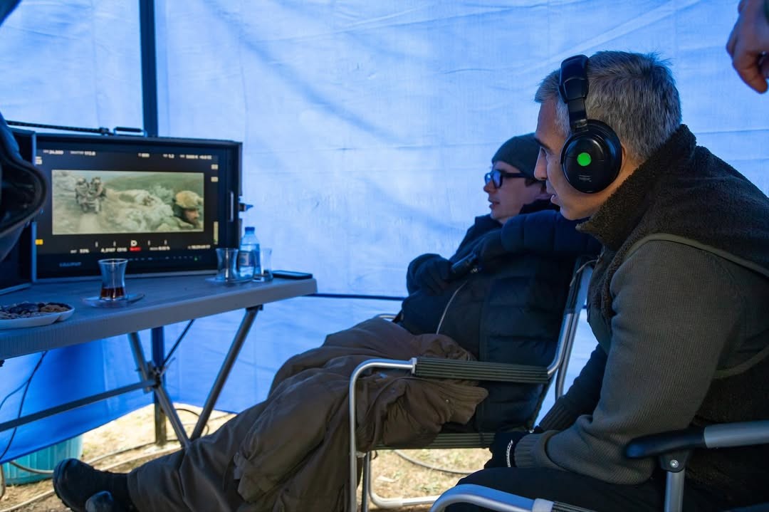 Vətən müharibəsindən bəhs edən "44" filminin çəkilişləri başa çatdı - FOTOLAR