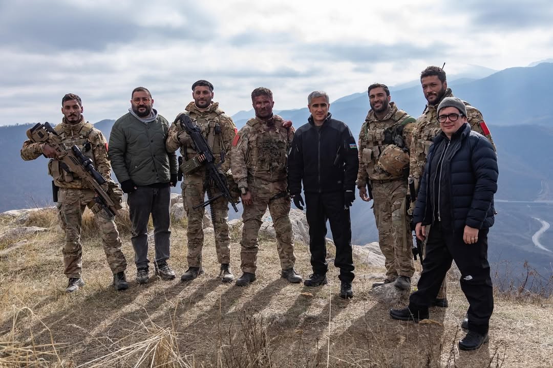 Vətən müharibəsindən bəhs edən "44" filminin çəkilişləri başa çatdı - FOTOLAR