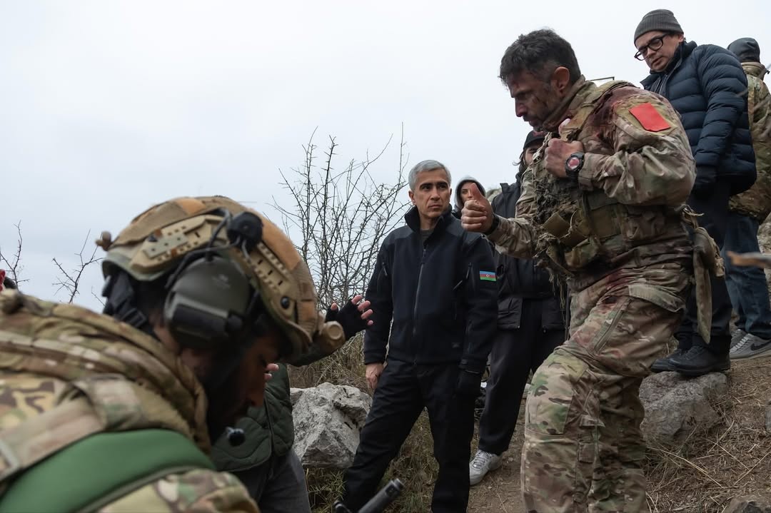 Vətən müharibəsindən bəhs edən "44" filminin çəkilişləri başa çatdı - FOTOLAR