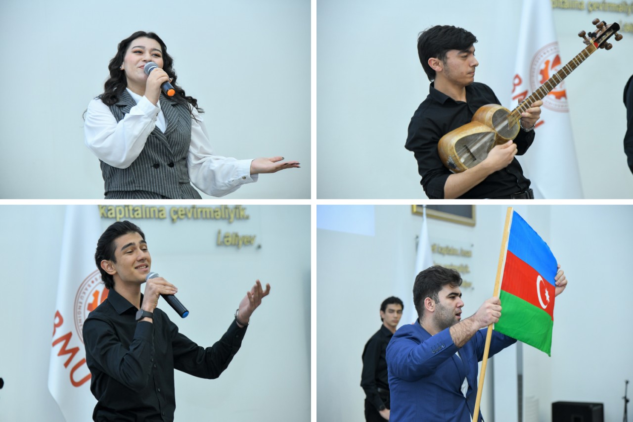 BMU-da Zəfərin 5 illiyi qeyd olunub - FOTOLAR