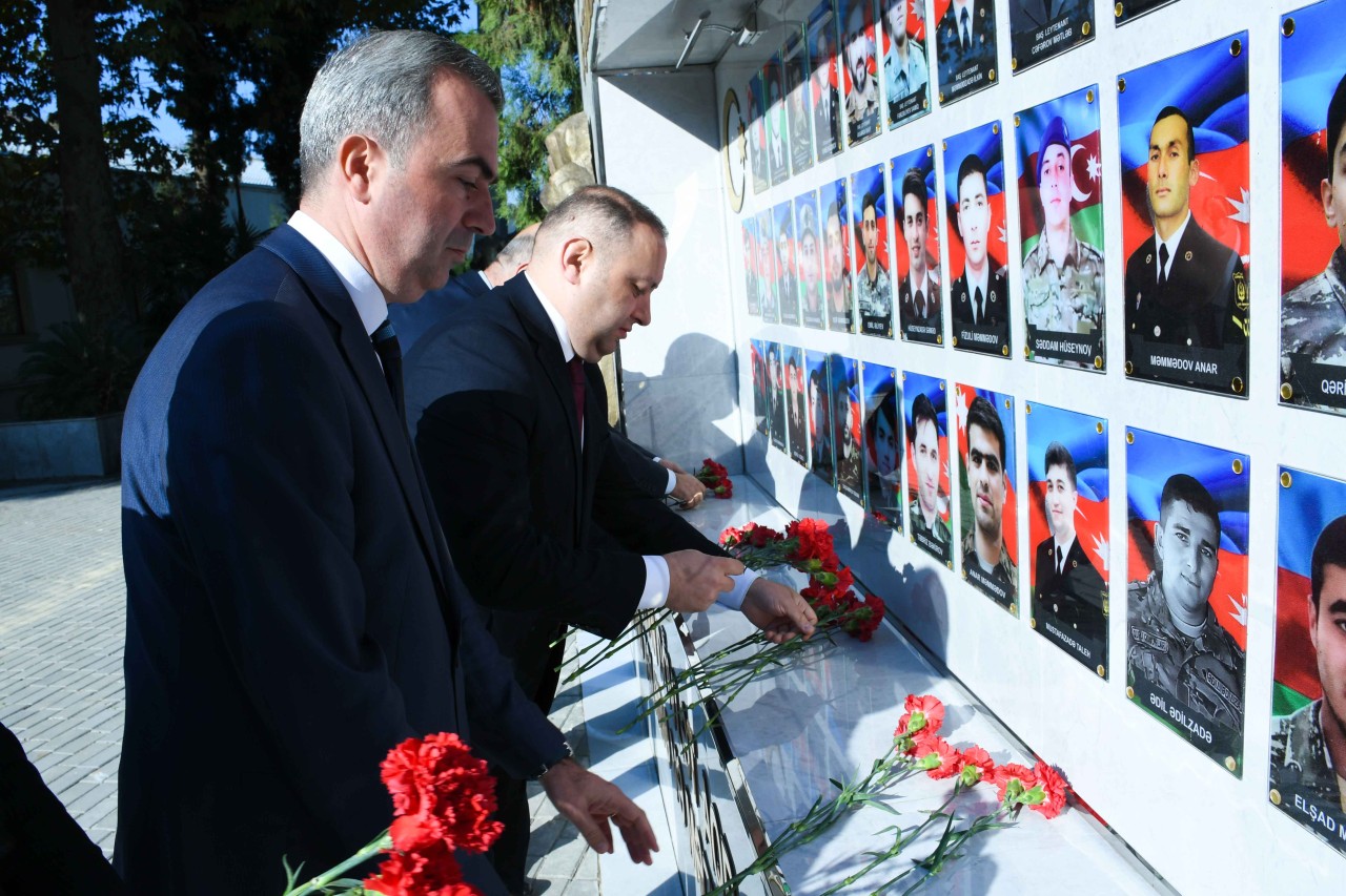 ADAU-da Zəfər Günü münasibətilə təntənəli tədbir keçirilib - FOTOLAR