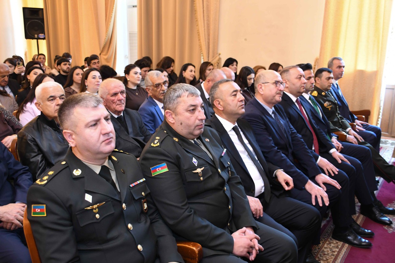 ADAU-da Zəfər Günü münasibətilə təntənəli tədbir keçirilib - FOTOLAR