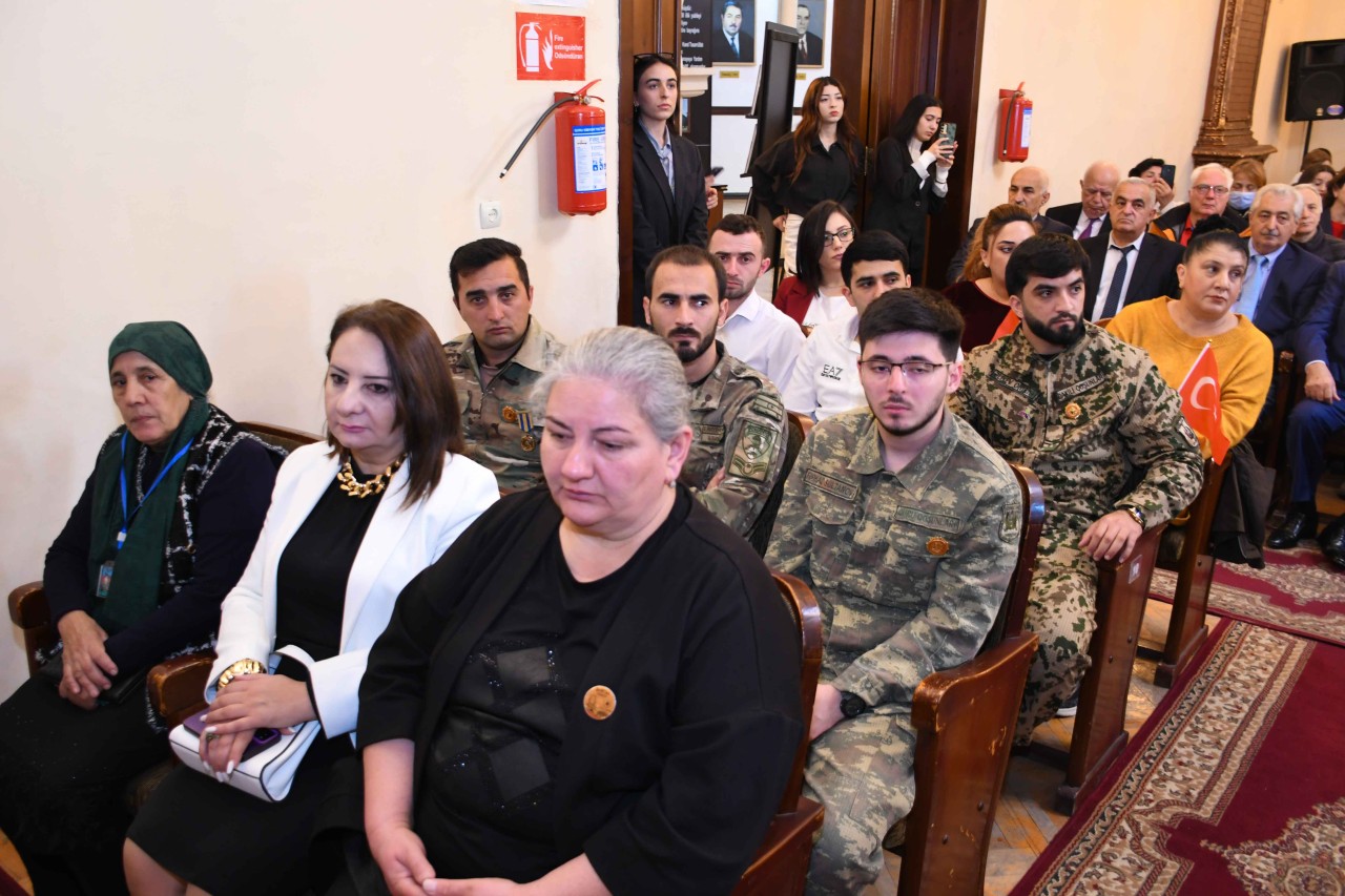 ADAU-da Zəfər Günü münasibətilə təntənəli tədbir keçirilib - FOTOLAR