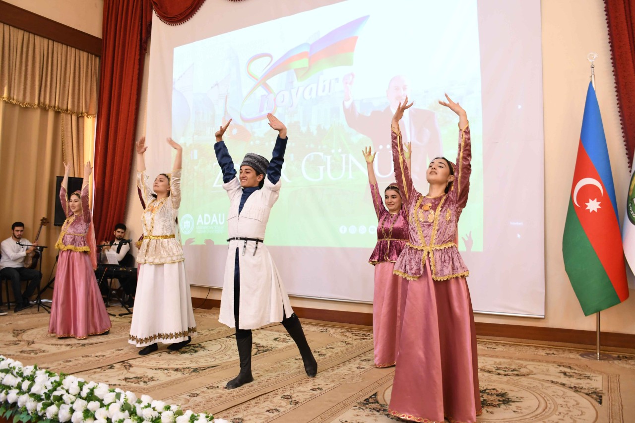 ADAU-da Zəfər Günü münasibətilə təntənəli tədbir keçirilib - FOTOLAR