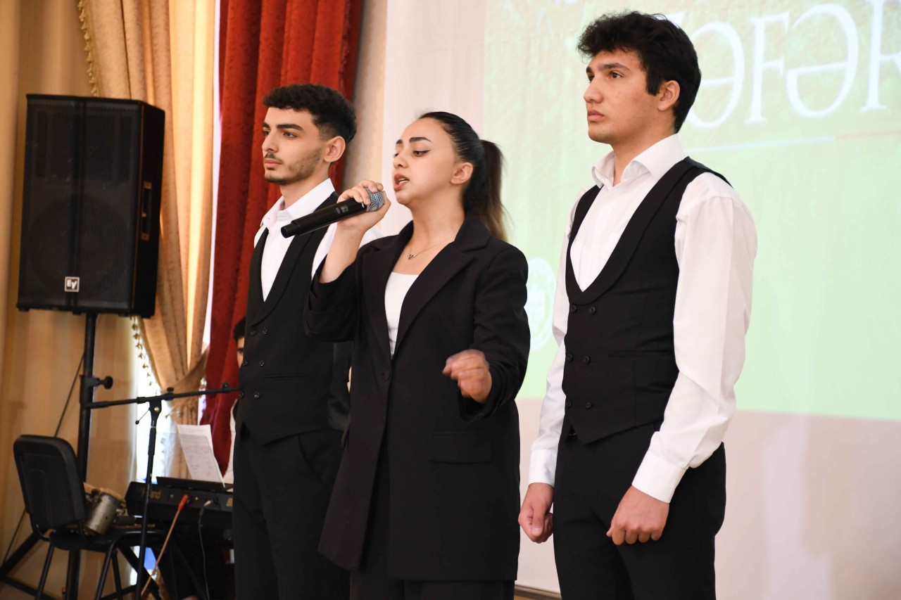 ADAU-da Zəfər Günü münasibətilə təntənəli tədbir keçirilib - FOTOLAR