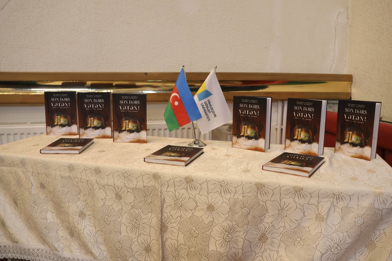 Mingəçevir Dövlət Universitetində Zəfər Günü qeyd olunub - FOTOLAR