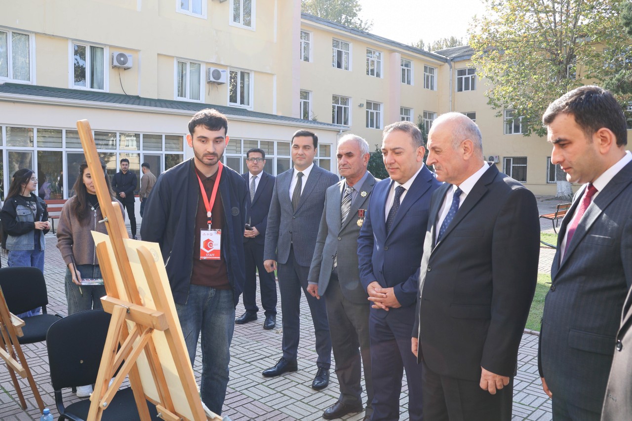 Mingəçevir Dövlət Universitetində Zəfər Günü qeyd olunub - FOTOLAR