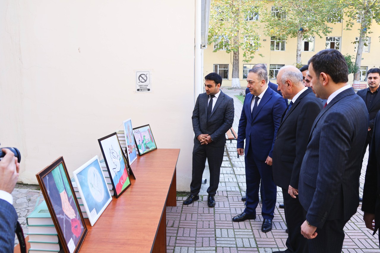 Mingəçevir Dövlət Universitetində Zəfər Günü qeyd olunub - FOTOLAR