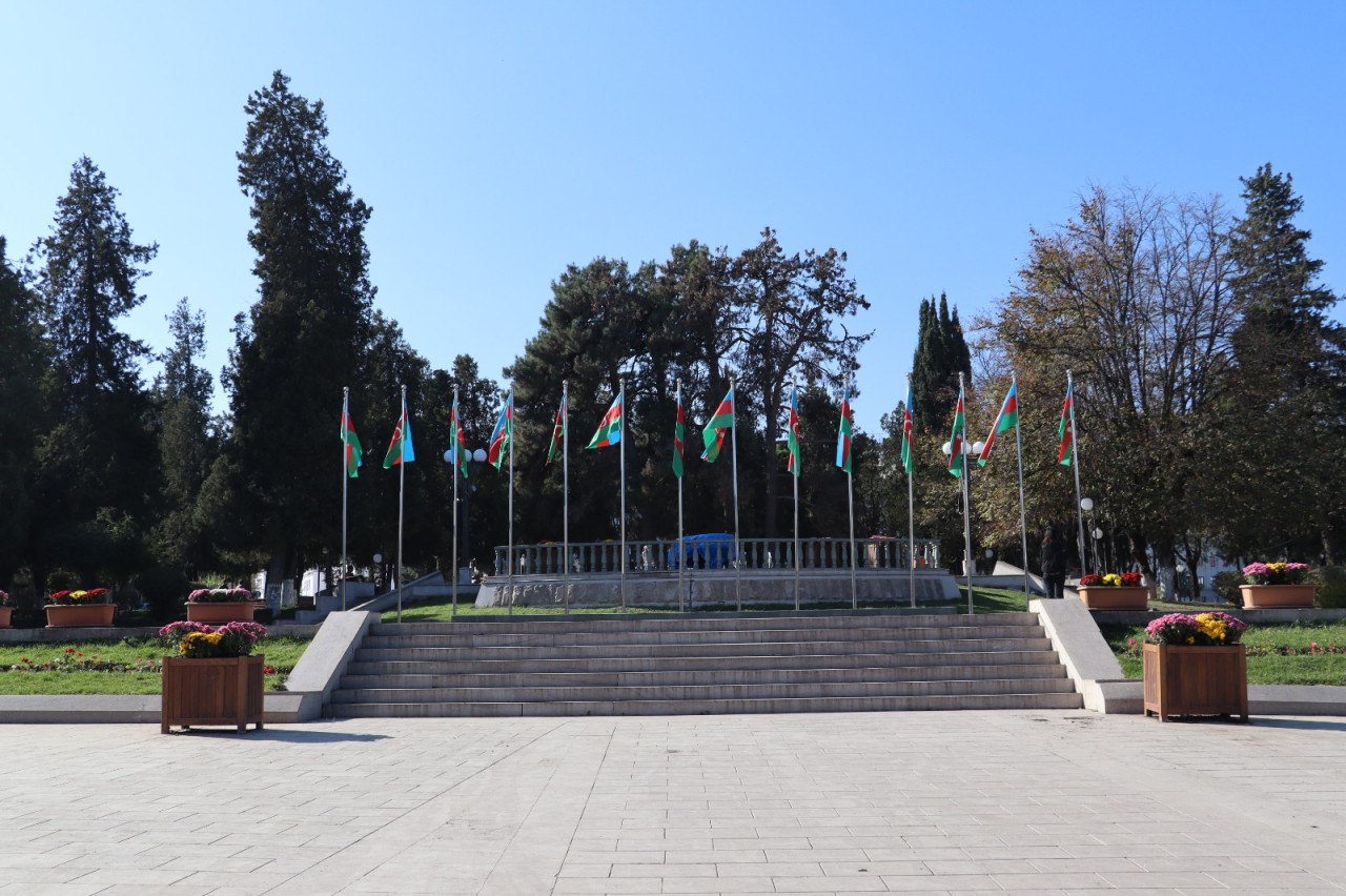 Xankəndi Zəfər Gününə belə hazırlaşır - FOTOLAR