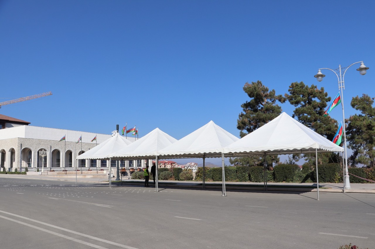 Xankəndi Zəfər Gününə belə hazırlaşır - FOTOLAR