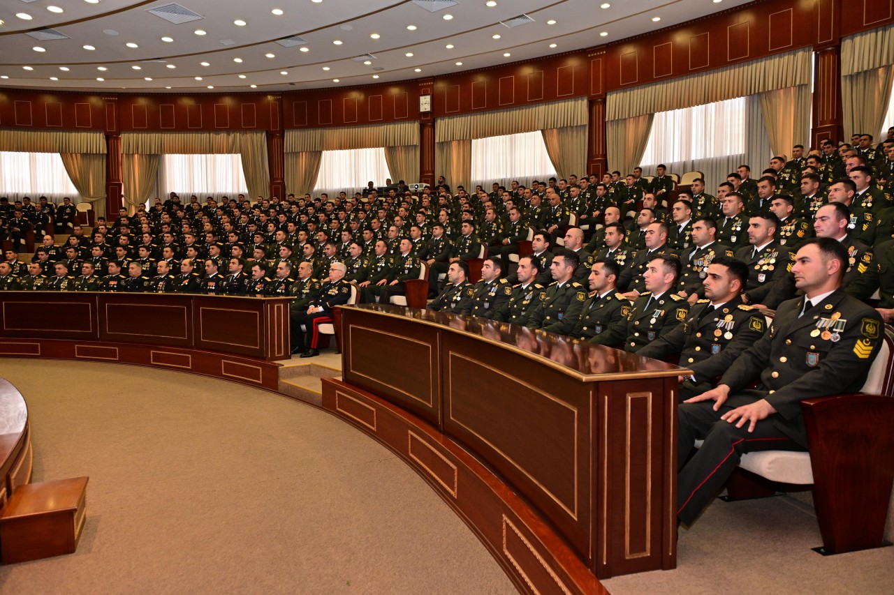 DİN-də Zəfər Gününə həsr edilmiş tədbir keçirildi - VİDEO+FOTOLAR