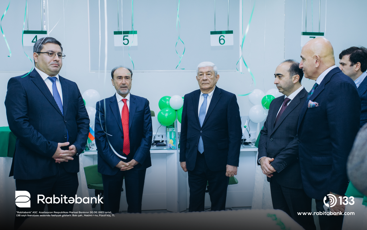 "Rabitəbank" yeni konseptli Naxçıvan filialının açılışını etdi - FOTOLAR
