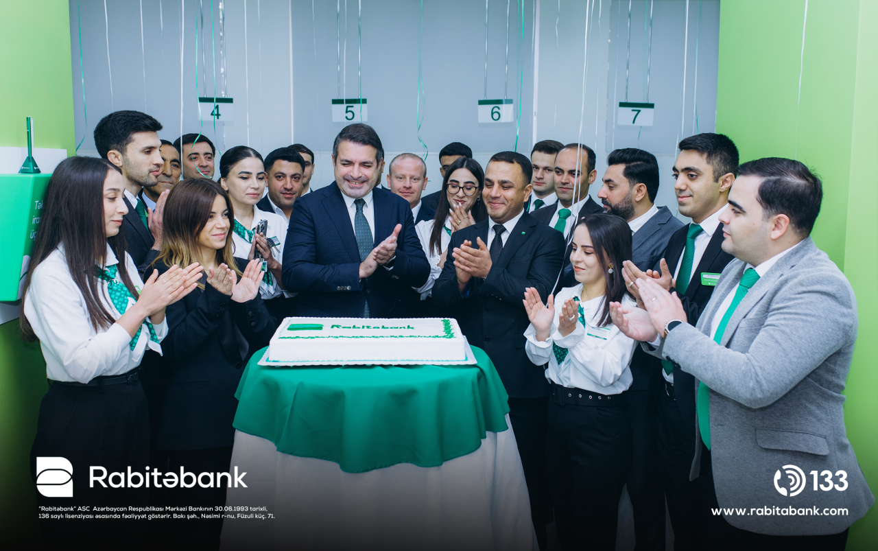 "Rabitəbank" yeni konseptli Naxçıvan filialının açılışını etdi - FOTOLAR
