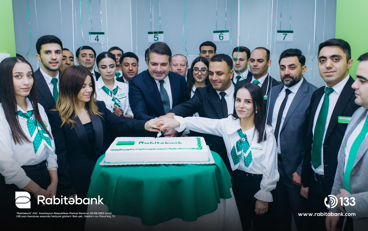 "Rabitəbank" yeni konseptli Naxçıvan filialının açılışını etdi - FOTOLAR