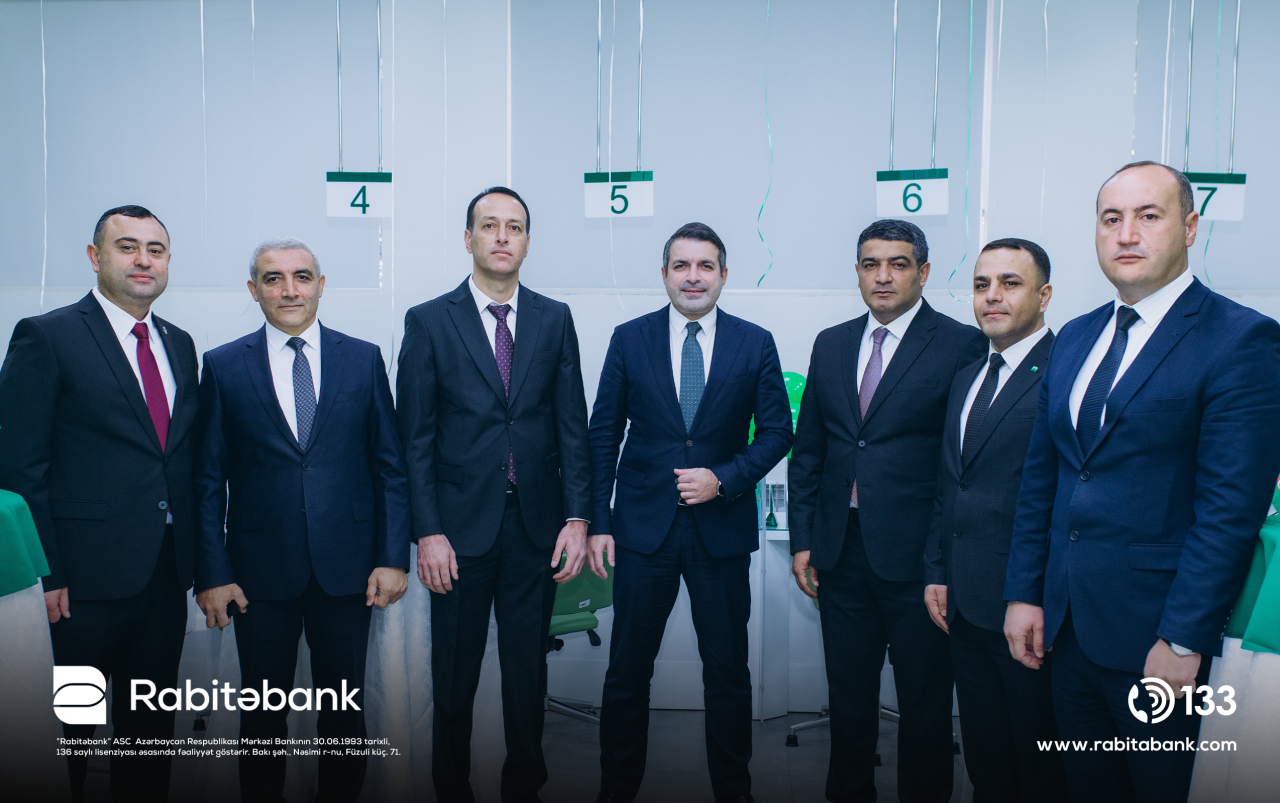 "Rabitəbank" yeni konseptli Naxçıvan filialının açılışını etdi - FOTOLAR