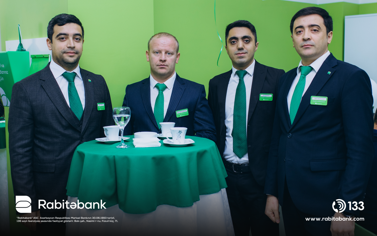 "Rabitəbank" yeni konseptli Naxçıvan filialının açılışını etdi - FOTOLAR