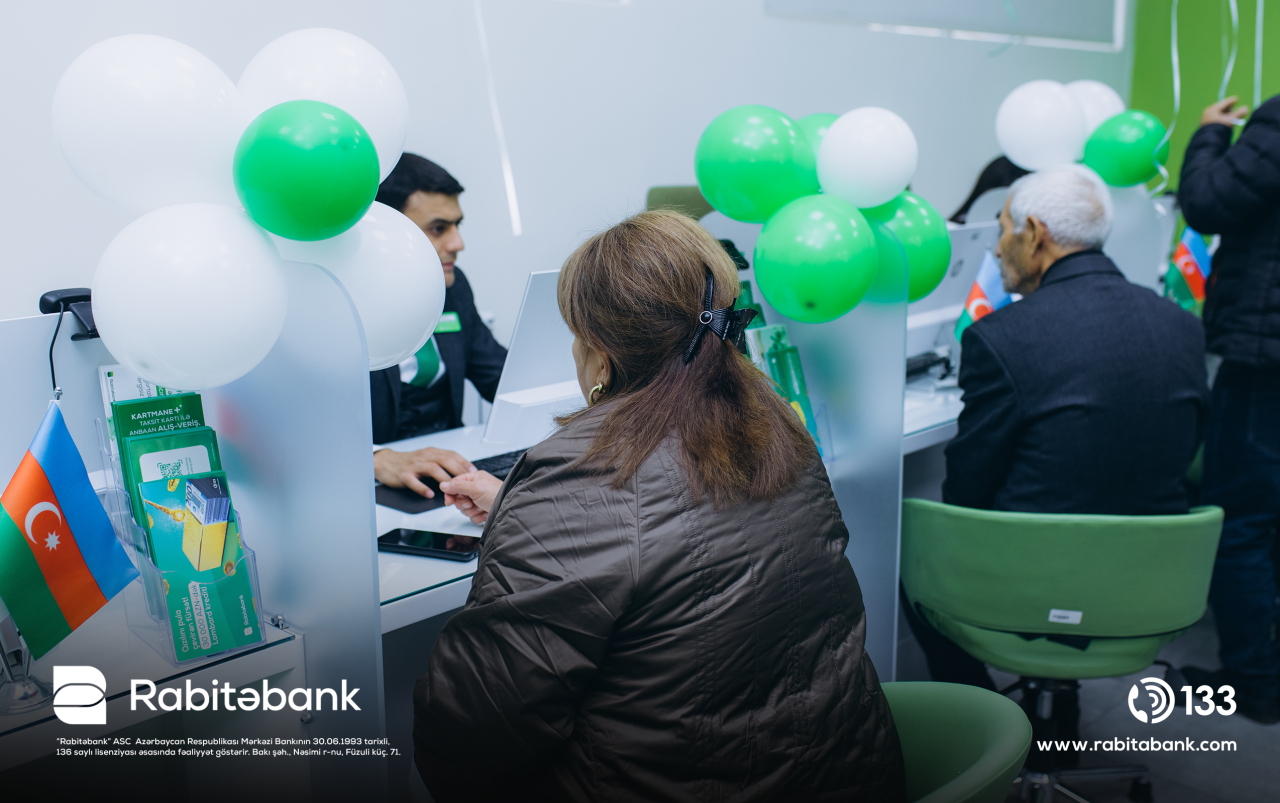 "Rabitəbank" yeni konseptli Naxçıvan filialının açılışını etdi - FOTOLAR