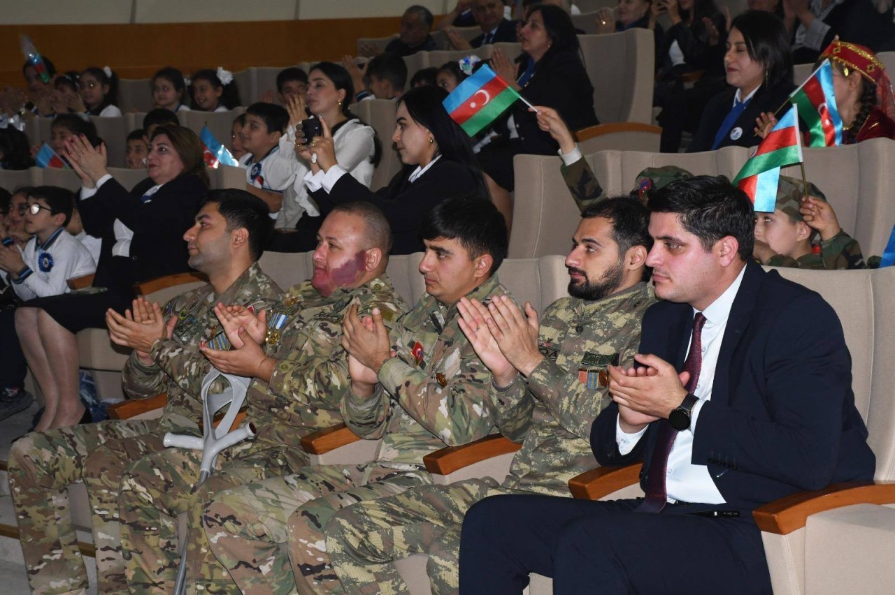 "Qələbə ilə yazılan tarix" adlı tədbir keçirilib - FOTOLAR