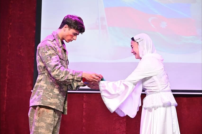 AƏSMA-da "Zəfər yolu" adlı tədbir keçirildi - FOTOLAR